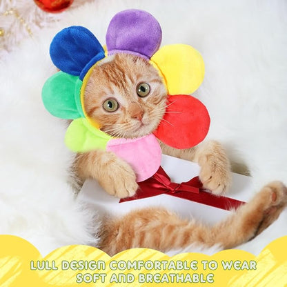 Weewooday 5 Pieces Cat Costume Bunny Hat Outfit - Image 3