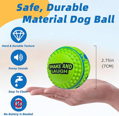 Spiky Interactive Dog Toys Ball, Shaking - Image 4