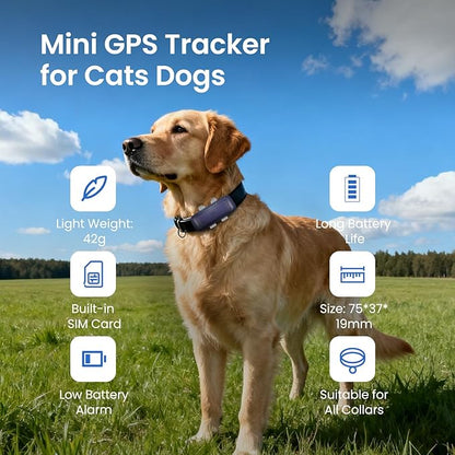 SEEWORLD Cat Tracker 4G Mini GPS Pet Tracker Device - Image 7