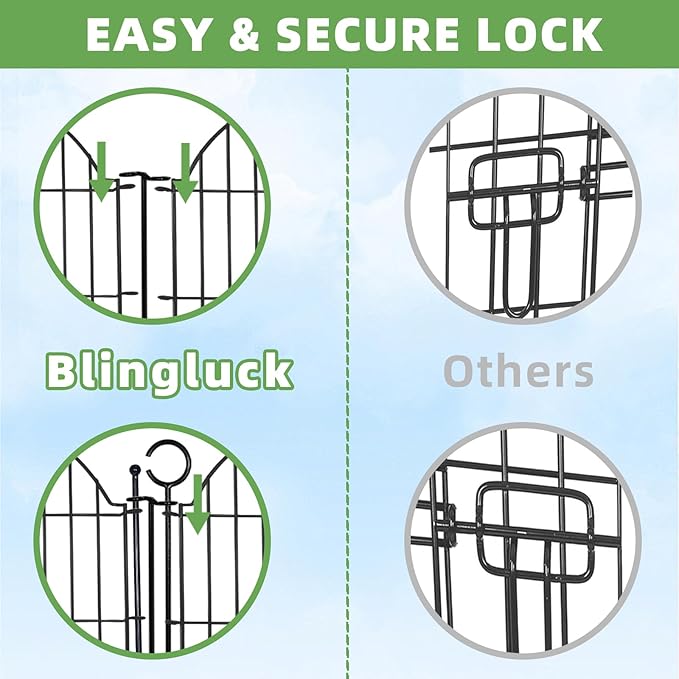 Decorative Metal Garden Fence - Image 4