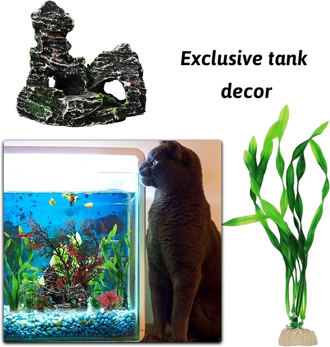 Fish Tank Decorations Plants - Image 7