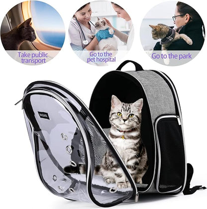 BAGLHER Cat Carrier Backpack Bubble - Image 7