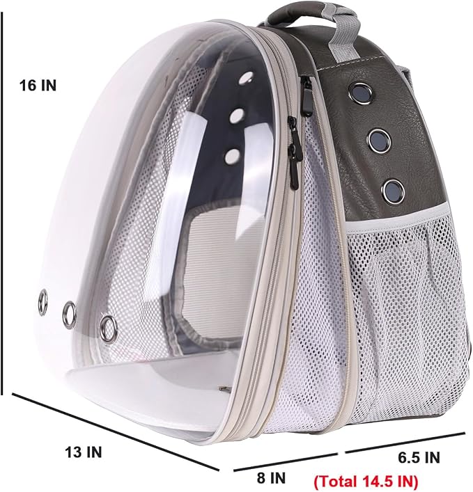Front Extension Cat Backpack Carrier Cage - Image 2