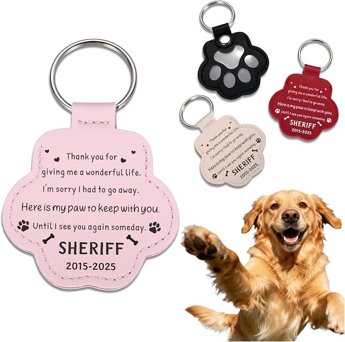 Eunigem Personalized Pet Hair Keychain by EuniGem