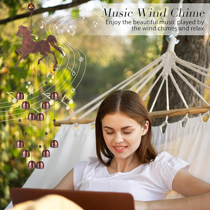 24 Inch Metal Wind Chimes Decor - Image 4