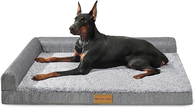 Patas Lague Orthopedic XL Dog Bed Large Sized Dog 48''X30'', Waterproof L by PatasLague