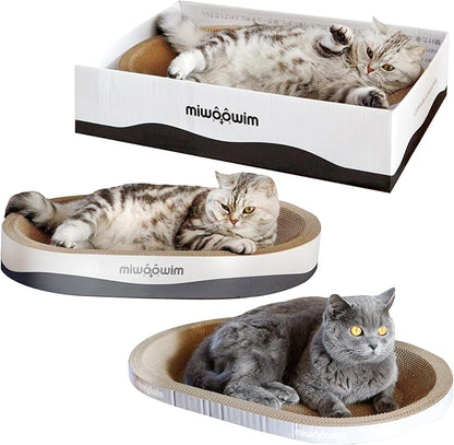 3PCS 23.6 Inch Extra Large Cat Scratcher Bed, Big Cats Box - Image 3
