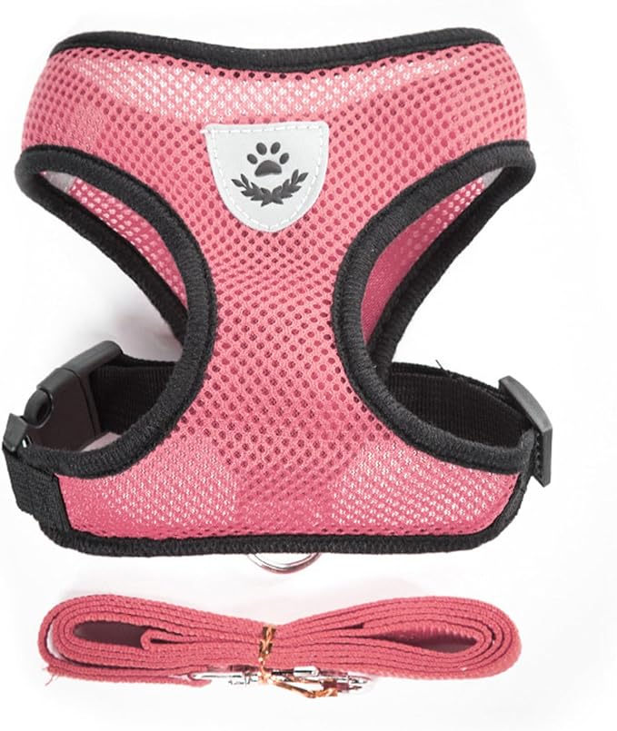 shudyear Summer cat Chest Harness and Leash, Anti-Escape Adjustable Soft mesh - Image 7
