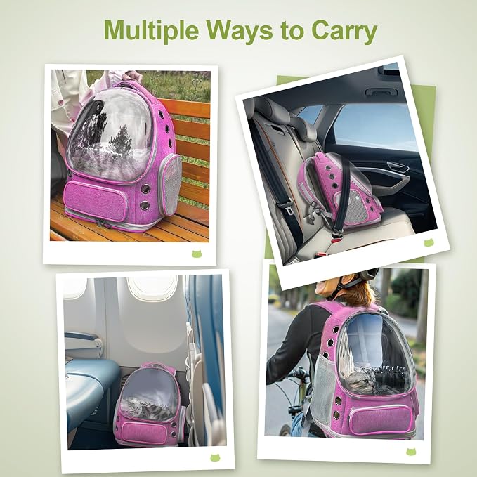 Expandable Cat Backpack, Cat Bubble Backpack Carrier - Image 9
