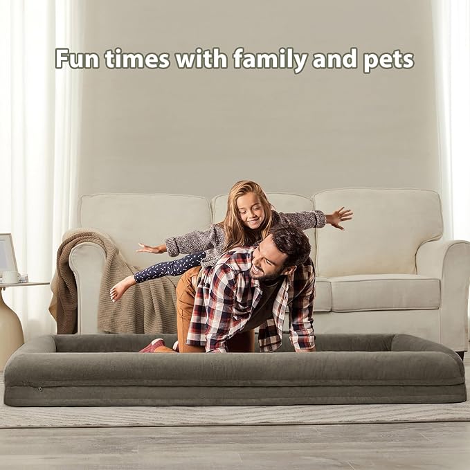 WNPETHOME Human Dog Bed for Adult, Washable Dog Couch - Image 4