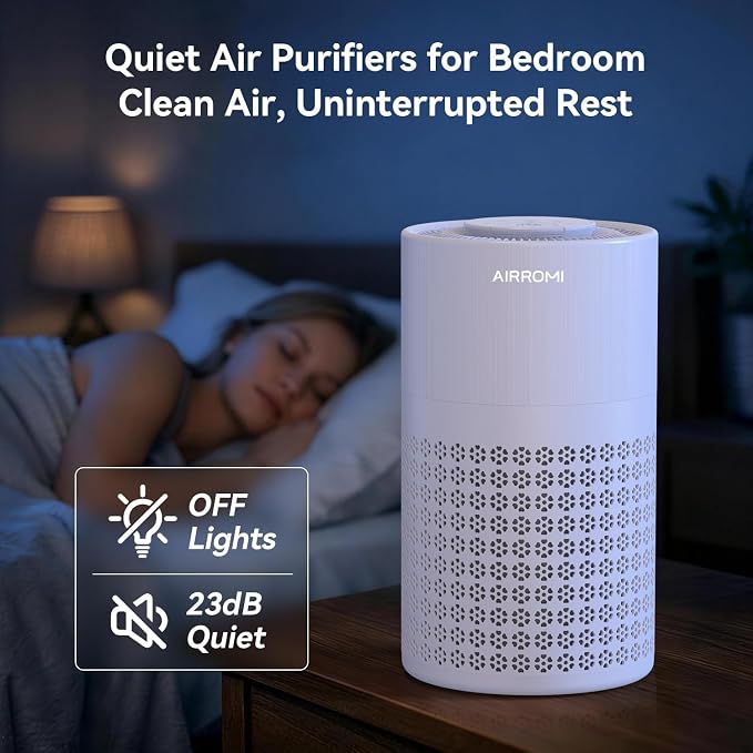AIRROMI Air Purifier for Bedroom - Image 6