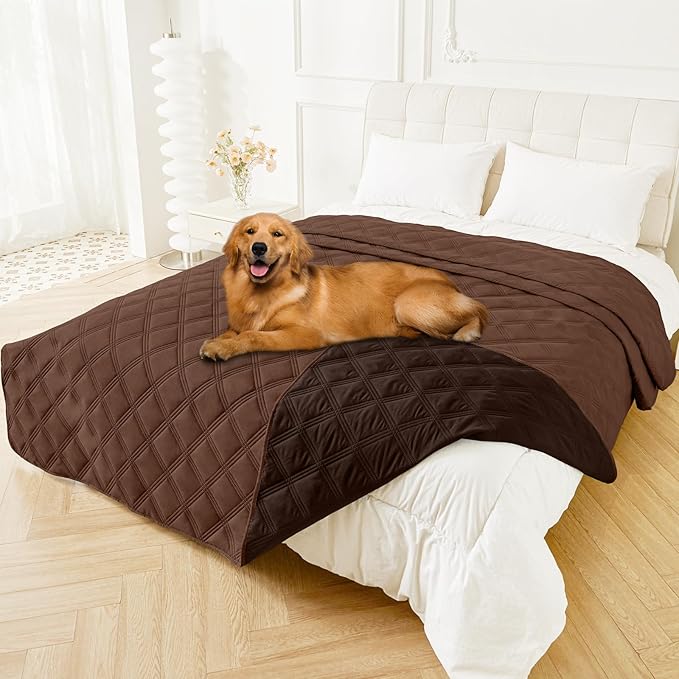 Smiry Waterproof Dog Bed Cover Blanket 82x120, Soft Reversible Pet Blanket by Smiry