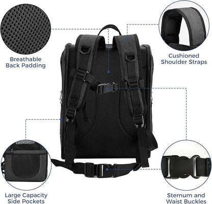 Apollo Walker Dog & Cat Carrier Backpack - Image 4