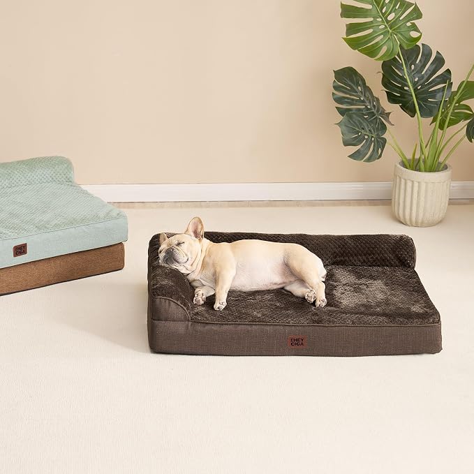 EHEYCIGA Orthopedic Dog Bed Medium Size Dogs, Memory Foam Dog Bed - Image 8