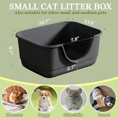 2 Pack Low Entry Small Litter Box - Image 5