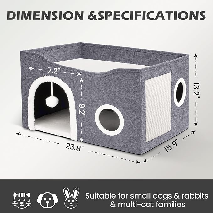 Heeyoo Cat House for Indoor Cats - Image 3