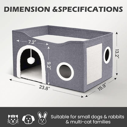 Heeyoo Cat House for Indoor Cats - Image 3