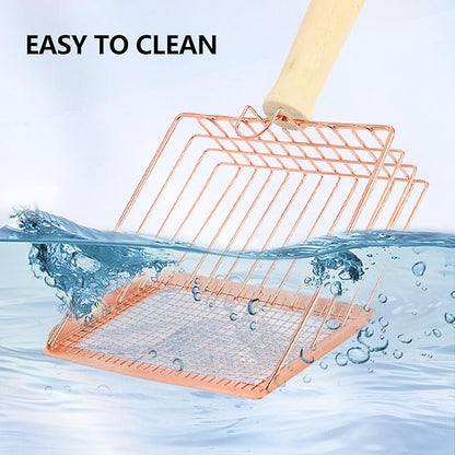 Litter Scooper, Metal Litter Scoop, Pooper Scooper - Image 7