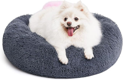 MIXJOY Orthopedic Dog Bed Comfortable Donut Cuddler Round Pet Beds Ultra Soft by MIXJOY