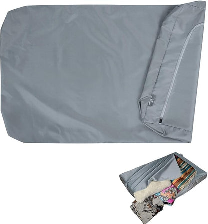 Explore Land Scratch Resistance Dog Bed Cover Canvas Washable Dog Crate Pad by ExploreLand