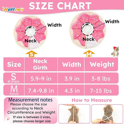 Cat Cone Collar Soft, Waterproof Cat Recovery Collar After Surgery, Adjustable - Image 5