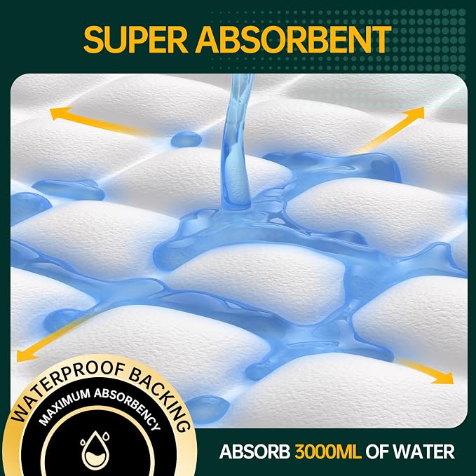 Disposable Bed Pads 40"X40" Extra Large Pee Pads - Image 5