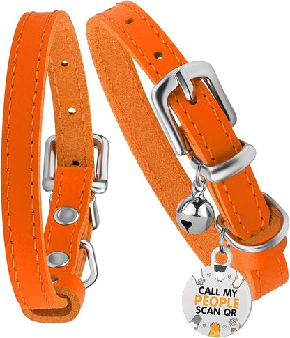 BRONZEDOG Leather Cat Collar - Image 6