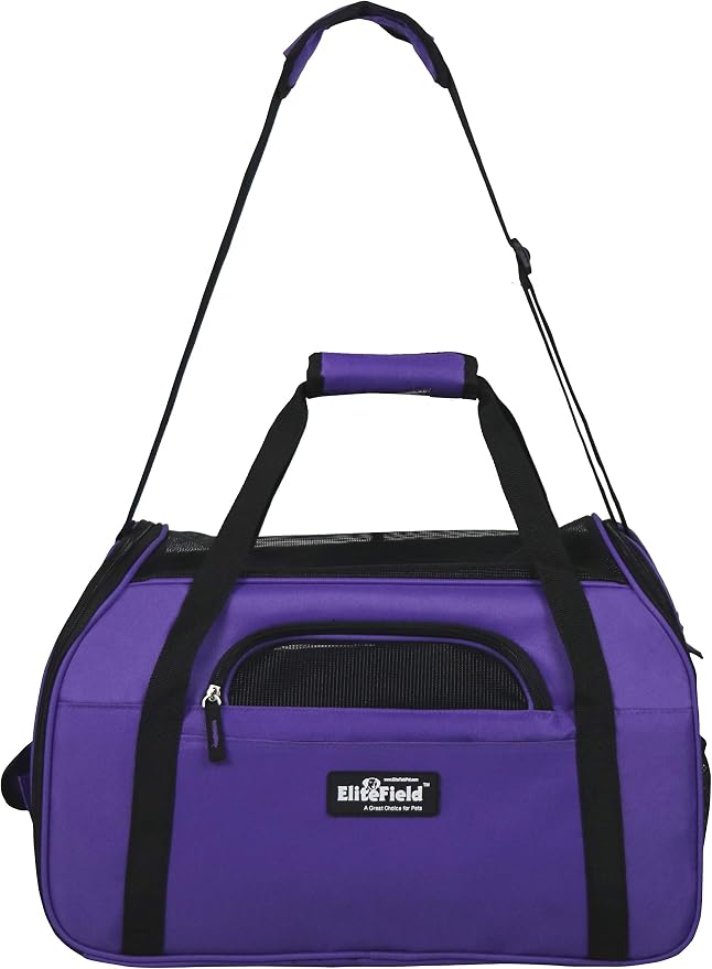 EliteField Soft Pet Carrier Soft Sided Dog Puppy Cat Carrier Travel Bag - Image 6