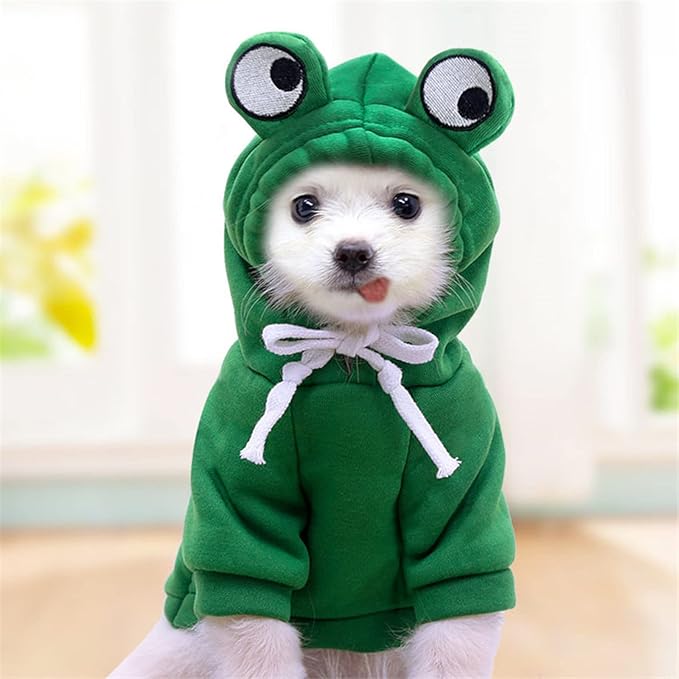 Warm Dog Winter Clothes Cute Fruit Dog Coat Hoodies Fleece Pet Dogs Costume - Image 4