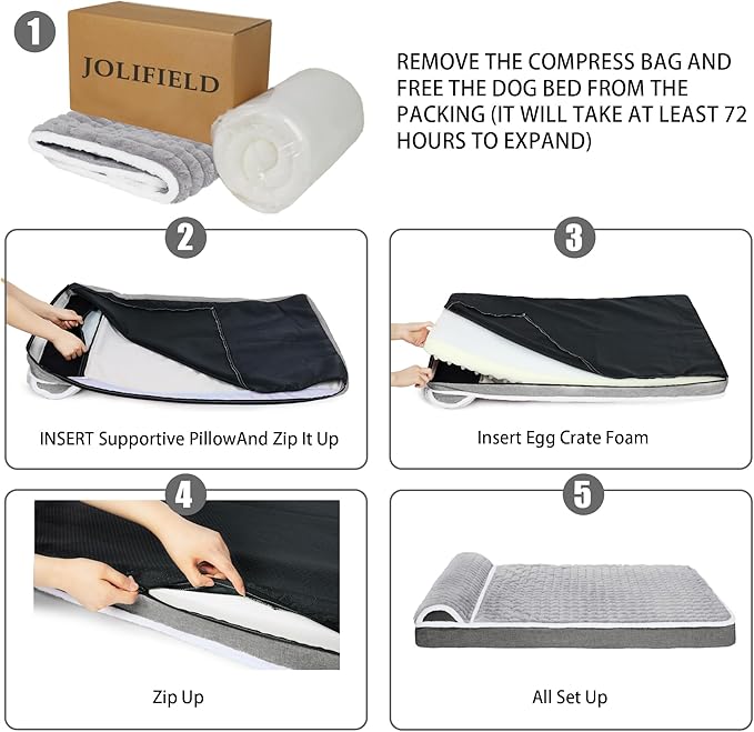 Orthopedic XL Dog Bed Large Sized Dog - Image 8