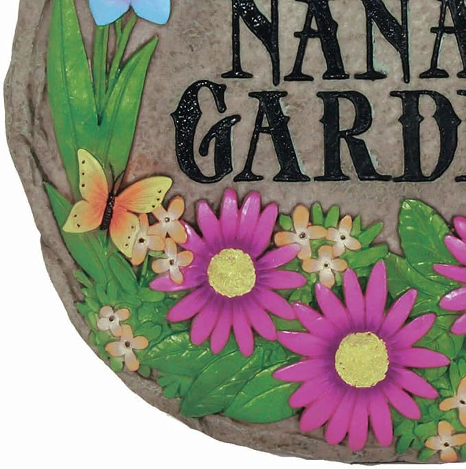 Spoontiques - Garden Décor - Nana's Garden Stepping Stone - Decorative Stone - Image 7