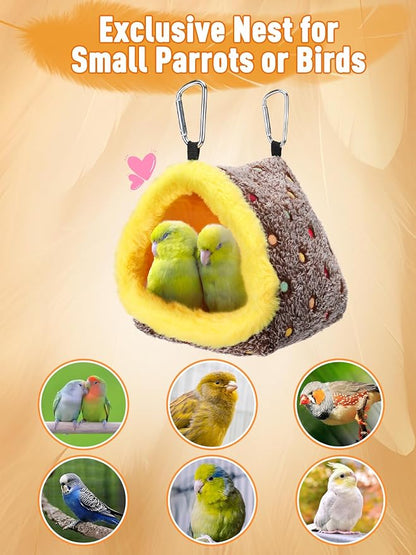 Small Winter Warm Bird Nest for Cage - Image 6