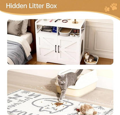 Cat Litter Box Enclosure Furniture - Image 5