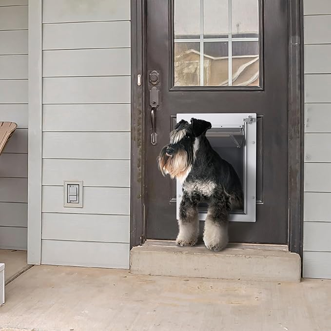 Baboni 3-Flaps Pet Door for Interior and Exterior Doors, Steel Frame and - Image 7