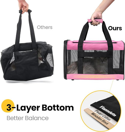 Dog Carrier Soft Sided, Large Cat Carrier - Image 7