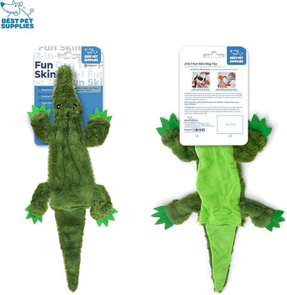 Best Pet Supplies 2-in-1 Stuffless Squeaky Dog Toys - Image 4