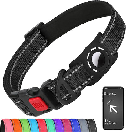 Airtag Dog Collar with AirTag Holder by Erbine