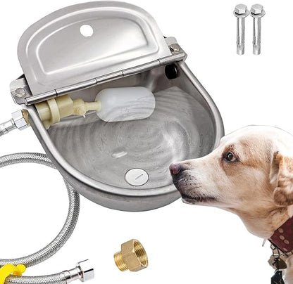 Automatic Dog Water Bowl Dispenser Large Size Pet Waterer Feeder - Image 9