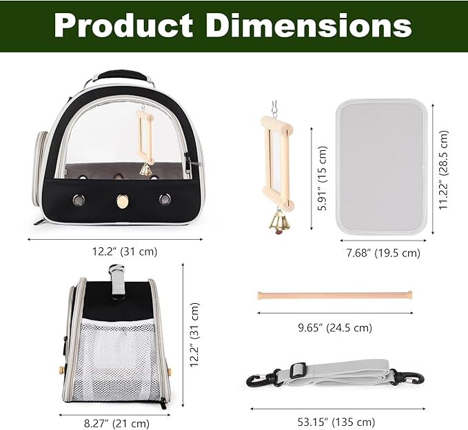 Parrot Travel Cage Carrier - Image 3