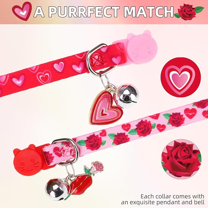 PUPTECK Breakaway Cute Cat Collar - Image 4