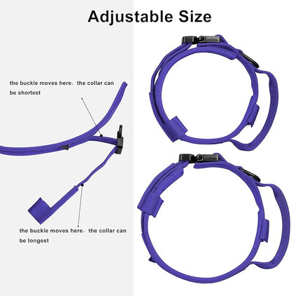 DAGANXI Tactical Dog Collar, Adjustable Military Training Nylon Dog Collar - Image 4