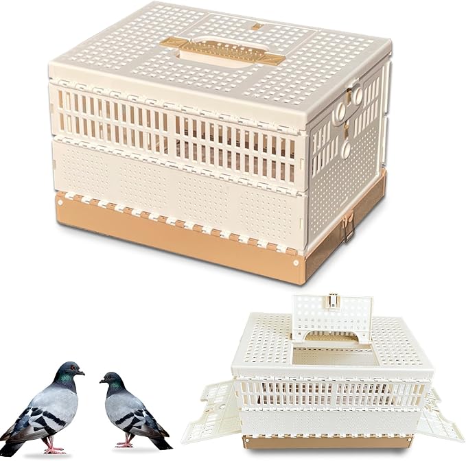 Folding Bird Cage Pigeons Travel Cage Training Cage Release Pairing Cage by WEIYOONS