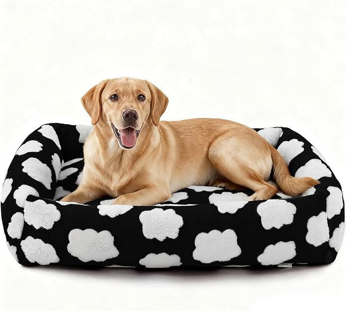 JOEJOY XL Dog Beds Large Sized Dog, Rectangle Washable Orthopedic Pet Bed by JOEJOY