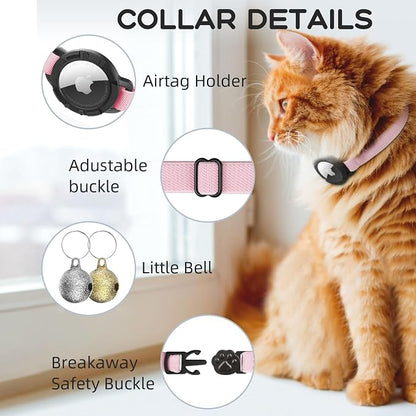 AirTag Cat Collars, Stretchy Collar - Image 6