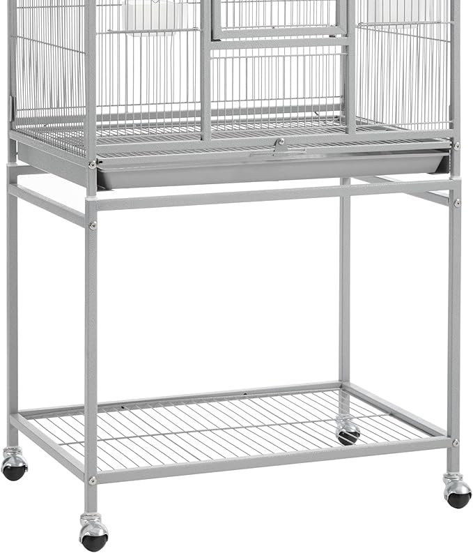 Topeakmart 53.5inch Height Large Bird Cage Extral Space Parrot Cage - Image 7