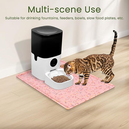 Ptlom Dog Food Mat Anti-Slip Dog Bowl Mats - Image 5