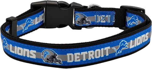 NFL PET Collar Detroit Lions Dog Collar, Small Football Team Collar - Image 2