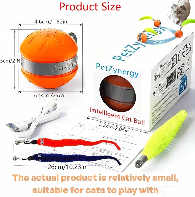 Interactive Cat Toy Ball Automatic Interactive Cat Toys - Image 8