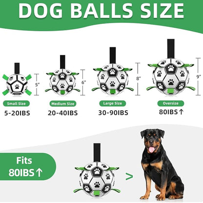 QDAN Dog Toys Extra Large Soccer Ball - Image 2