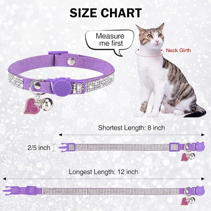 Rhinestone Cat Collar Breakaway - Image 4